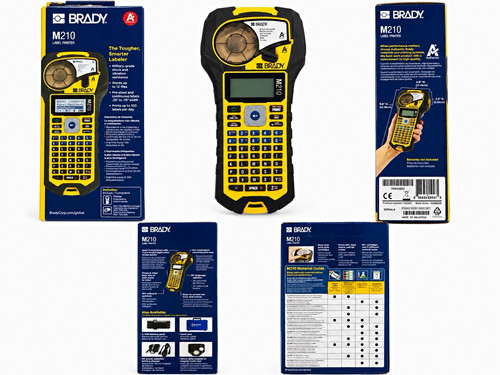 Brady m210 handheld - m210, industrial